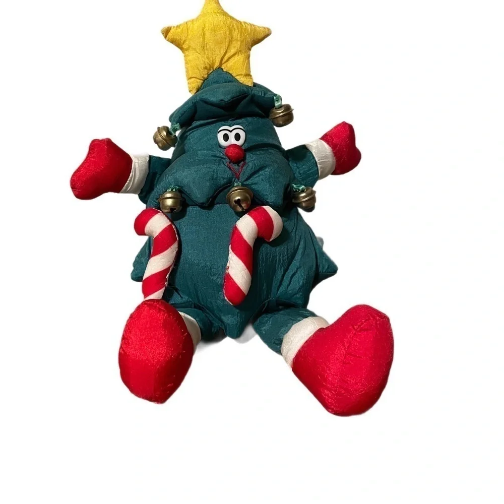 Vintage Festive Christmas Tree singing Plush Toy